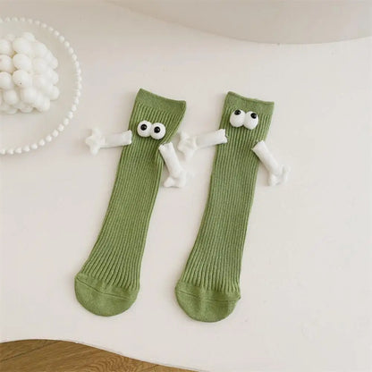 MY FUNKY MAGNETIC HOLDING HANDS SOCKS